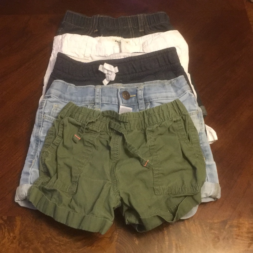 Toddler girl shorts bundle (5 pairs) 💥